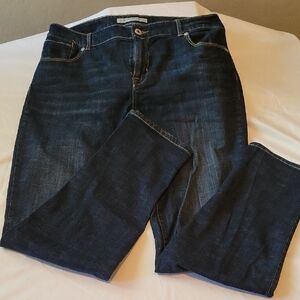 Chico's Dark Blue Skinny Jeans